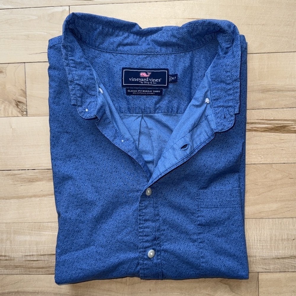 Men’s Vineyard Vines Short Sleeve Button Down - Picture 3 of 4